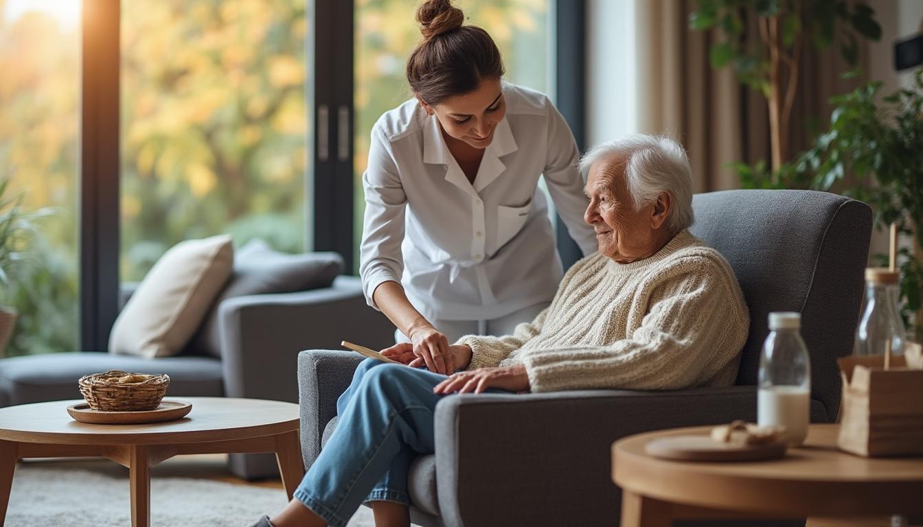 découvrez nos services à domicile dédiés à accompagner les personnes âgées dans leur vieillissement à domicile. notre équipe attentive s'engage à offrir soutien, confort et sécurité, garantissant ainsi une qualité de vie optimale pour vos proches.