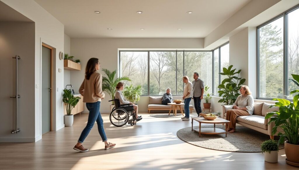 découvrez des solutions de logement accessibles et adaptables, conçues pour répondre aux besoins de chacun et faciliter la vie quotidienne de tous, quel que soit l'âge ou la situation de mobilité.