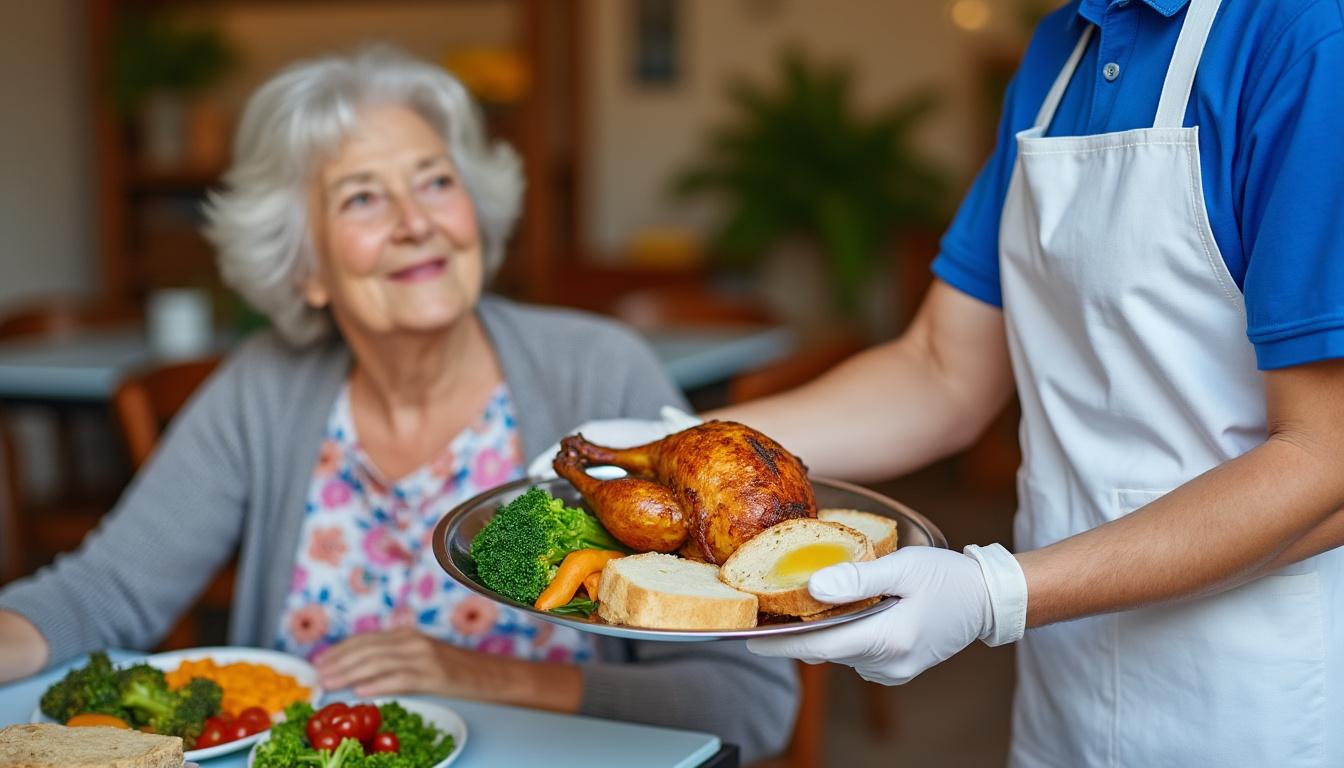 le 31 décembre, farid poursuit avec dévouement son service de portage de repas pour soutenir les personnes vulnérables dans la région du perche.