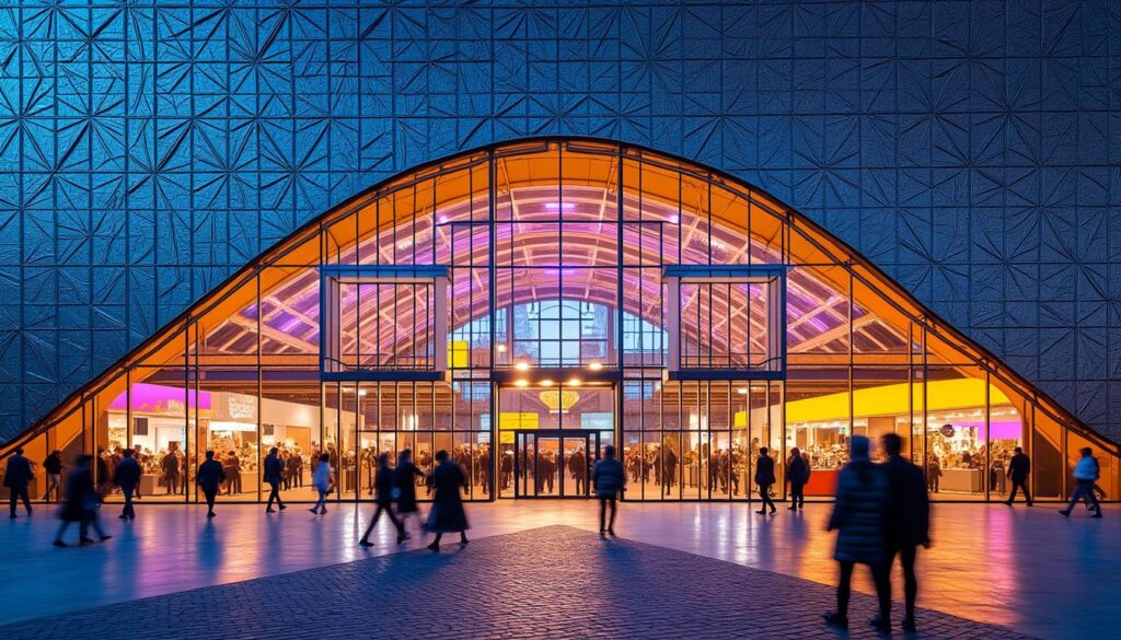 découvrez la grande halle d'auvergne qui s'anime avec de nouvelles couleurs lors du salon de l’habitat, un événement incontournable pour tous vos projets de rénovation et décoration.