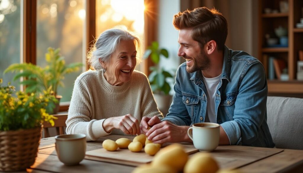 découvrez comment la solidarité intergénérationnelle rapproche seniors et jeunes en partageant un même toit, favorisant échanges, soutien et convivialité au quotidien.