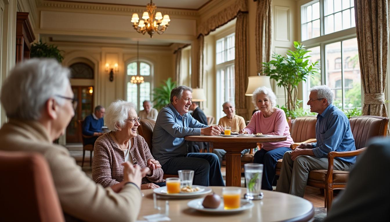 découvrez comment des seniors vivent une nouvelle aventure intergénérationnelle en choisissant la vie en communauté dans une grande colonie de vacances, alliant convivialité et partage.