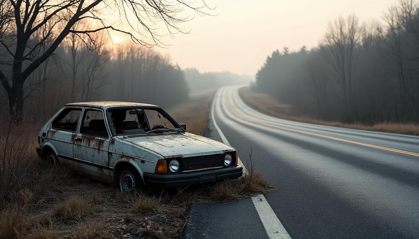 découvrez l'incroyable histoire d'une voiture oubliée sur l'a75 et la disparition de 7 millions d'euros, une enquête au cœur d'une arnaque monumentale dans les garages.